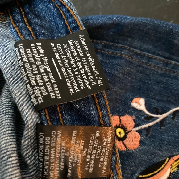 Twik and Estée preda by Simons jeans skirt with embroidery in the pocket Size S - Picture 11 of 12